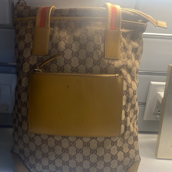 Authentic Gucci Monogram Tote bag - Picture 7 of 15